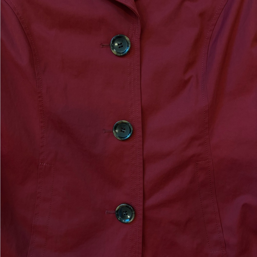 Ellen Tracy Tailored Ruby Red Jacket Three-Button… - image 7